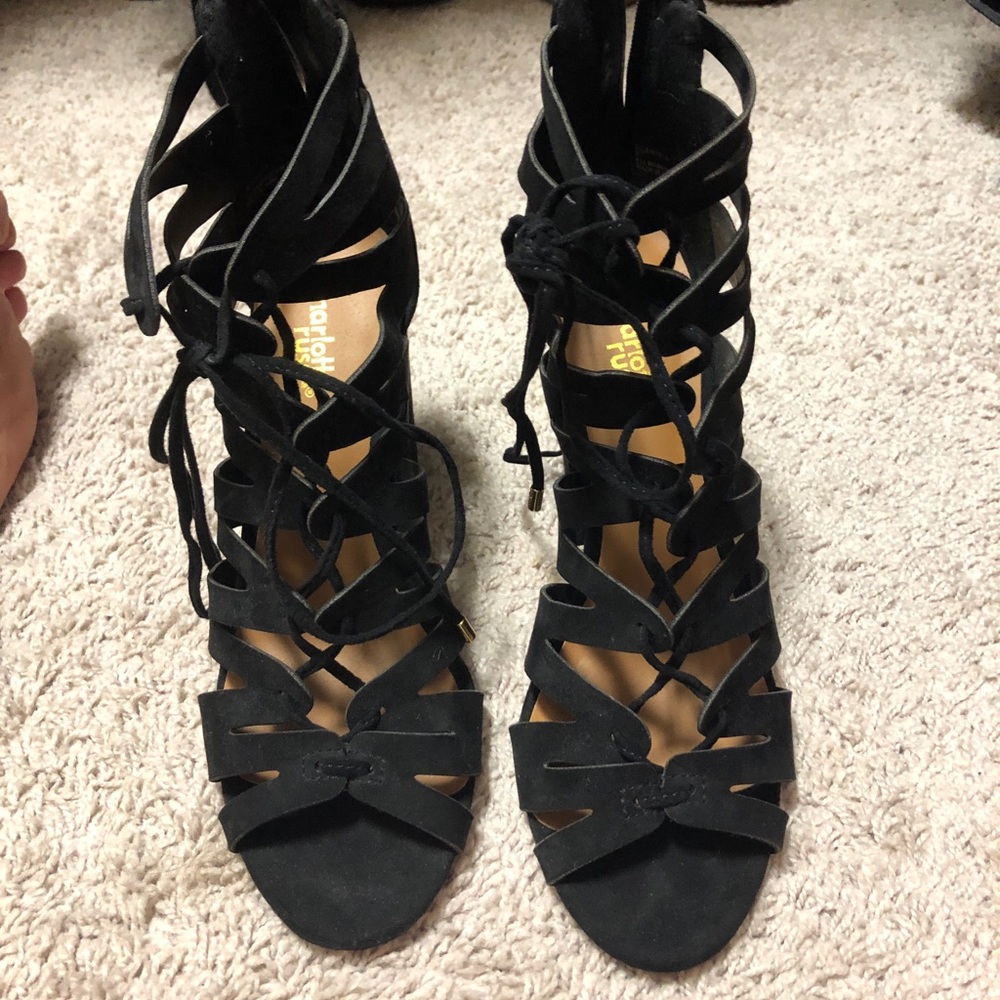 Black heels